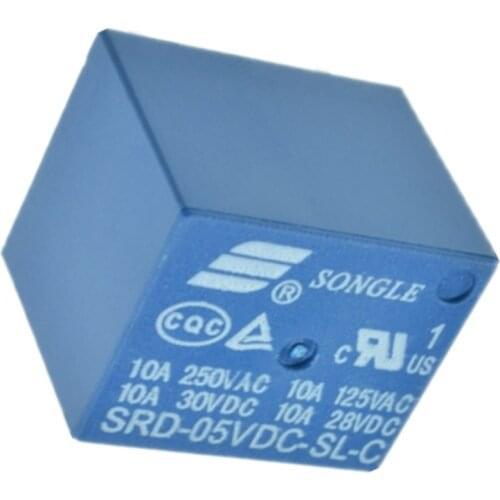 Relay SRD-5VDC-SL-C SRD-12VDC-SL SRD-3VDC SRD-9V SRD-24V SRD-48V SRD-6V relays 4/5PINS 12V DC