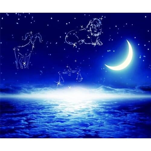 Modern window curtains home decoration fashion fabrics for curtains living room 3D Fantastic scenery window treatment balcony