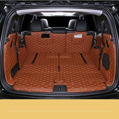 Special FullCovered Waterproof Durable NonSlip Car Boot Mat for Jeep Grand Commander Trunk Carpets