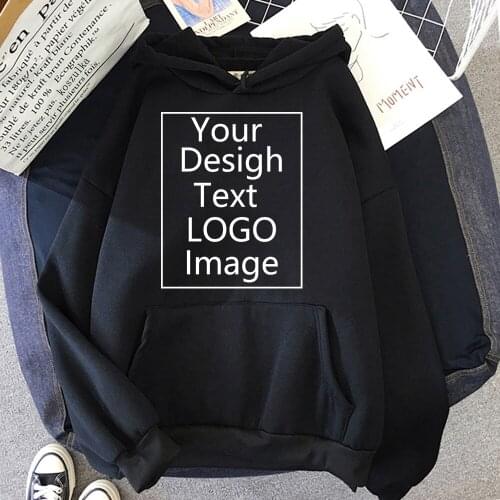 Custom Hoodies Women Logo Text Photo Hoodie Female Personalized Customize Sweatshirts Hooded Customization Polluver Hoody 11727