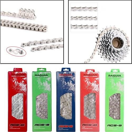 Bike Chain 9 Speed 10 Speed Folding Road Bicycle Chains Fits Shimano Parts Bike Chain Replacement Folding Road Bike Chains