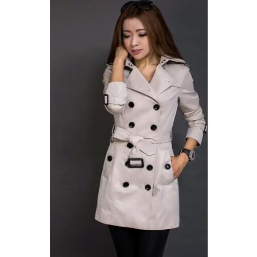 Женские тренчи YIYELANZHOU China At AliExpress