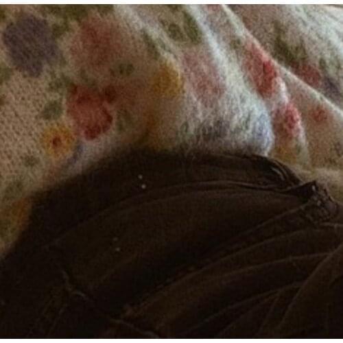 2021 Spring and Autumn New Round Neck Long Sleeve Flower Print Gentle Pullover Casual Loose Wild Sweater