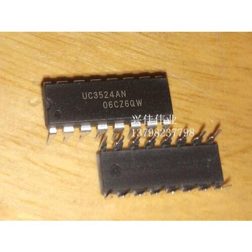 10PCS UC3524AN UC3524 DIP-16 DIP switch controller