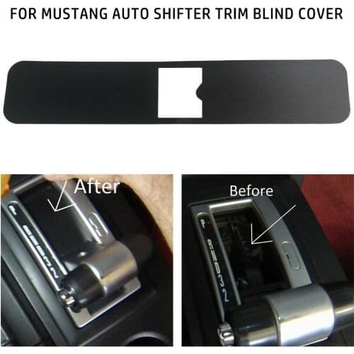 Car Interior Accessories Auto Gear Selector Shifter Trim Console Blind Cover Cap For Ford Mustang 2005 2006 2007 2008 2009