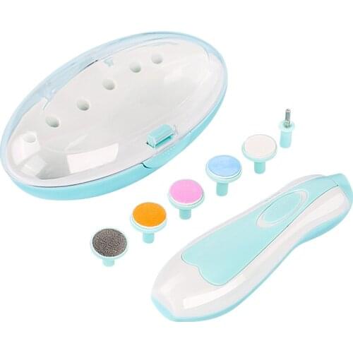 Electric Baby Nail Care for Newborn Nail Trimmer Manicure Kit Safe Nail Clippers Polish for Infant Kids Adult Nails Tool Set