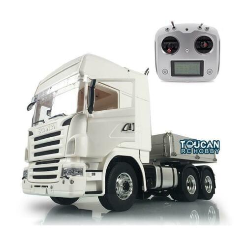 Hercules Sca Cabin LESU 1/14 6*6 Metal Chassis RC Car W/ Hopper ESC Radio Servo THZH0606-SMT3