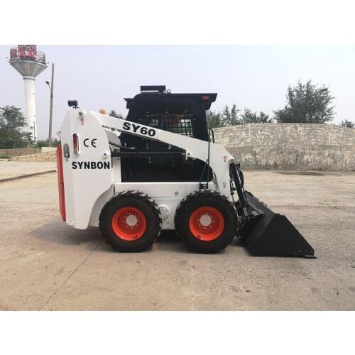 SY60 SYNBON Mini Wheel Loader Front Full-Hydraulic Skid Steer High Quality