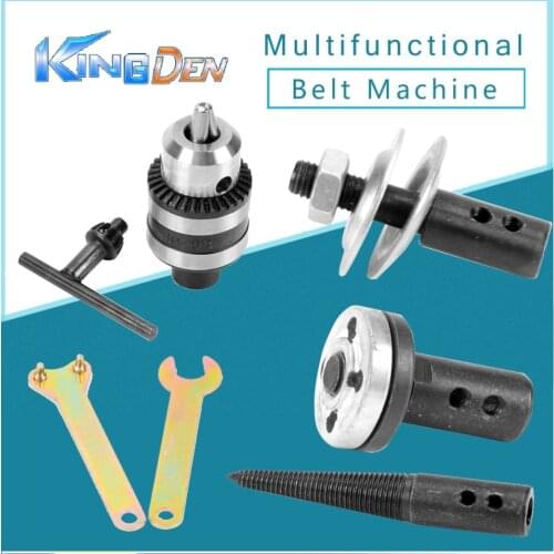 KINGDEN Multi-purpose table mill original parts grinding wheel shaft cloth wheel axle saw blade shaft drill chuck connecting rod