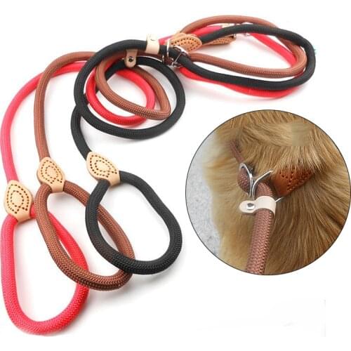 Dog Lead Leash Nylon Dog Leash Adjustable Dog Harness Dogs Leash for Small Medium Dogs Puppy Traction Rope Belt Pet Supplies