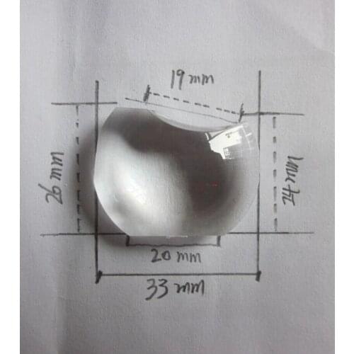 Wholesale For BENQ W710ST W700 W1070 W1080ST ; For Vivitek D860 Projector lens plastic glass optical lens convex mirror