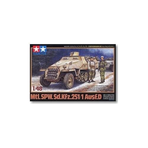 Original Plastic Tamiya Assembly Model 1/48 German Sd.KFZ.251/1 D Halftrack Armoured Car 32564