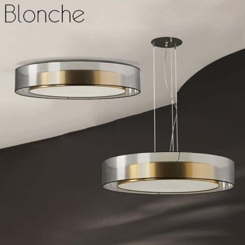 Modern Copper Restaurant Kitchen Hanging Lamps Nordic Minimalistic Atmosphere Master Luxury Pendant Lamp Bedroom Pendant Lights