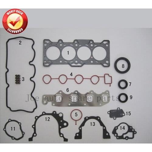 F12S3 B12S1 B10S B10S1 Engine complete Full gasket set kit for Daewoo Chevrolet Matiz Kalos Aveo Spark 1.0L 50225600 93740055