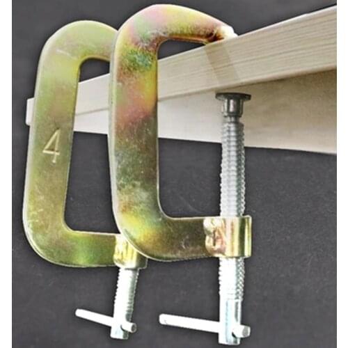 Adjust Heavy Duty G Clamp truss squeeze speed D clamps for woodworking Multi degree Corner Holder Metal Clamping Fixing tool