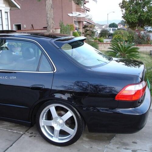 For Honda Accord 1998 1999 2000 2001 2002 PMMA Material Rear Wing Window Roof Spoiler