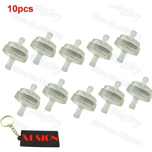 10pcs/pack Fuel Filter For Lawn Moeres Tractors Boats ATV Quad Go Karts Motorcycle