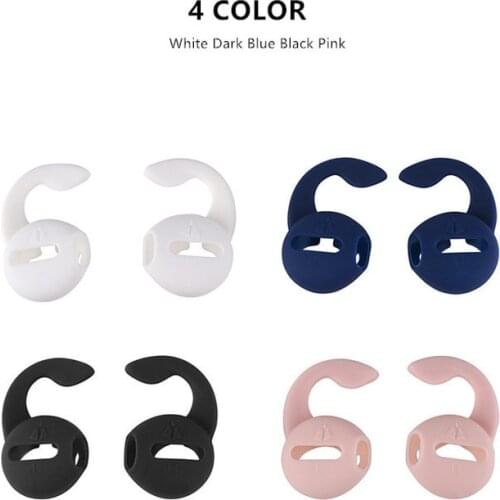1 Pair Suitable for Bluetooth Wireless Headset Ear Cap For Airpods Non-slip Silicone In-ear Earbuds