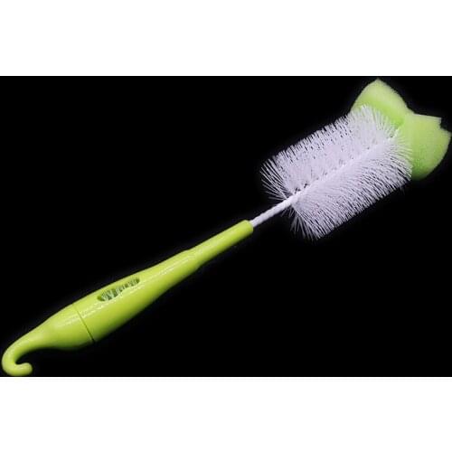 1 Pcs Silicone Bottle Brushes Cleaning Cup Brush For Glass Bottle Feeding Cleaning Brush Bottle Brush Coffe Tea
