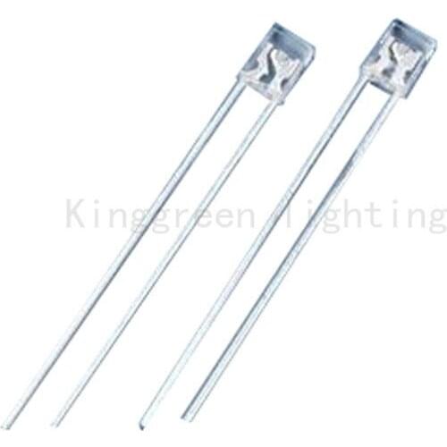 1000X High quality 257 square White / red / green / blue / yellow led diode free shipping