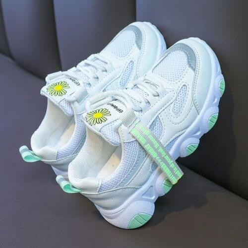 3--13 Years Kids Shoes Breathable Childrens Sneakers Kids Casual Shoes Comfortable Girl Shoes Lace Up Girls Walking Shoes