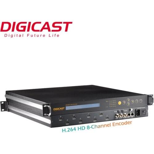 DIGICAST UDP Multicast Local HD Cable TV Digital Video H 264 CATV HDMI Encoder Modulator