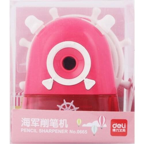 DL Effective 0665 amusement park 98*83.5*95mm pencil sharpener PP Boxed Teaching equipment for office supplies for students
