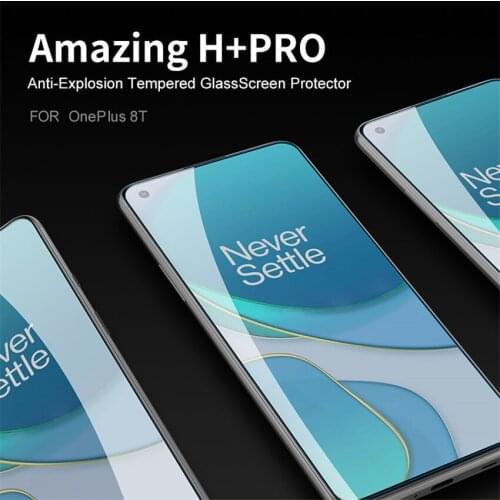 For Oneplus 8t Tempered Glass NILLKIN Amazing H+Pro Resistant 2.5D Tempered Glass Screen Protector For Oneplus 8t