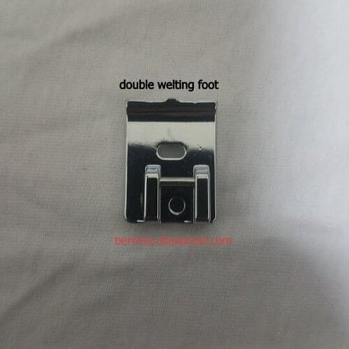 Double welting presser foot feet FOR HOUSEHOLD SEWING MACHINE Brother, Singer, Janome New Home, Elina, Elnita pfaff JUKI