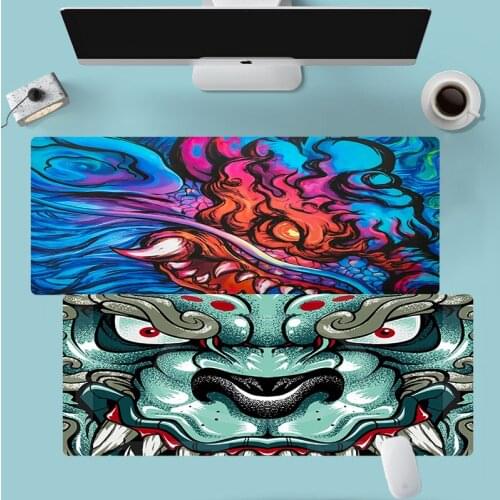 Esports Tiger Gaming Smooth Flexible Mouse Pad Mousepads Deskmat Keyboard Mat Padmouse Table Gamer Desk Computer Anime Desk Mats