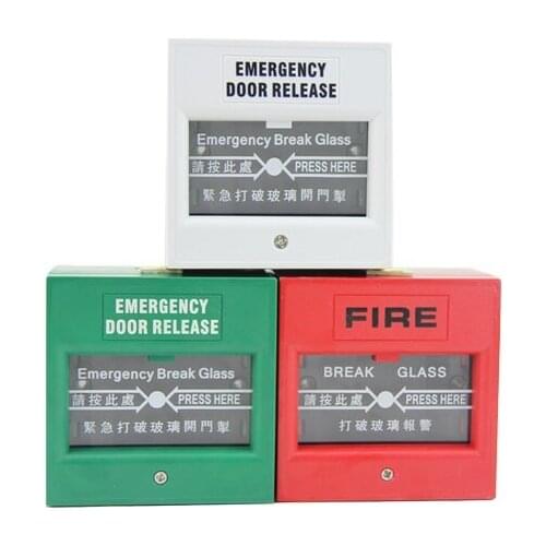 Emergency Break Glass Emergency Door Release Glass Break Alarm Button