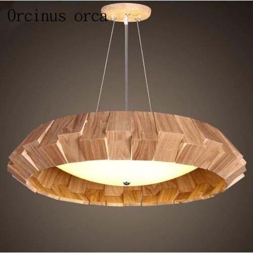 Nordic minimalist modern led restaurant, chandelier creative personality office, solid wood bedroom, study room, bar Chandelier
