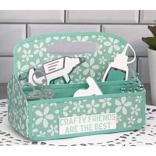 Cutting Dies Craft Tote Box Scrapbook Cardmaking DIY Paper Craft Metal Stencil