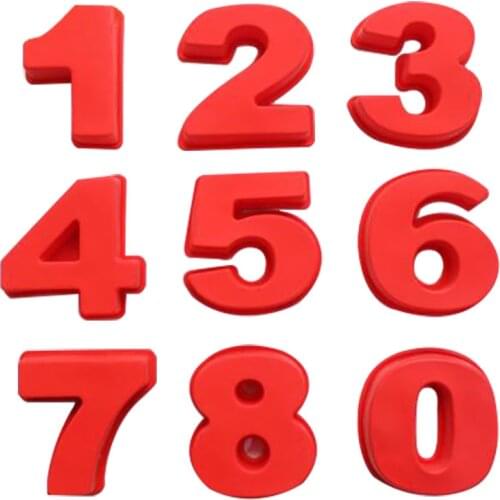 10 Inch 0-9 Silicone Digital Cake Mold Arabic Number Cake Mold Baking Mold Decoration Tool for Wedding Birthday Anniversary