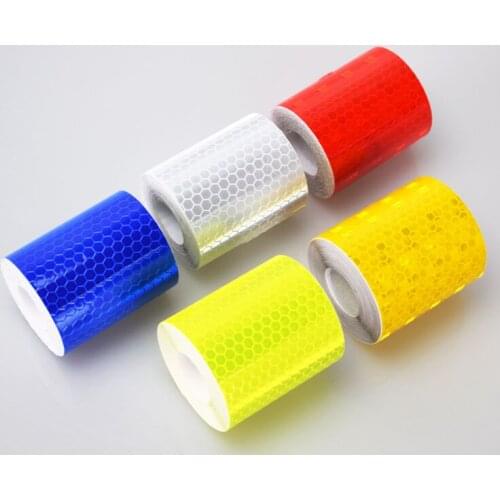 5cm*300cm Reflective Tape Stickers Car-Styling Auto Safe Material Car Truck Motorcycle Cycling Fit For Alfa Bmw Audi Car Styling