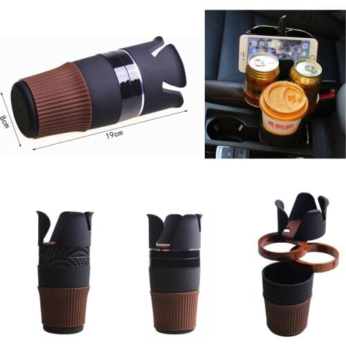 FIRECLUB Rotatable Car Holder Drinking Bottle Holder Cup Stand Bracket Sunglasse Phone Organizer Stowing Tidying Car Accessories
