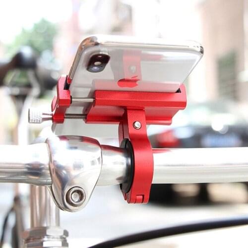 GUB G81 G-81 Aluminum Bike Phone Stand For 3.5-6.2 inch Smartphone Adjustable Bicycle Grips Support GPS Phone Holder Mount
