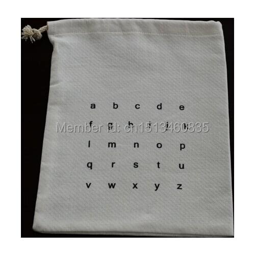 100pcs/lot High quality cotton jewelry pouch cotton gift pouch cotton drawstring pouch bag custom logo jewelry bag wilget bag