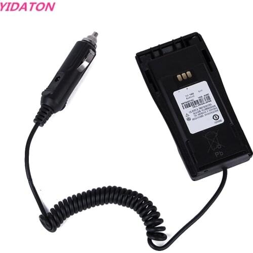 YIDATON Car Radio Battery Eliminator + Adaptor for MOTOROLA for GP3188 GP3688 CP040 EP450 Radio Walkie Talkie