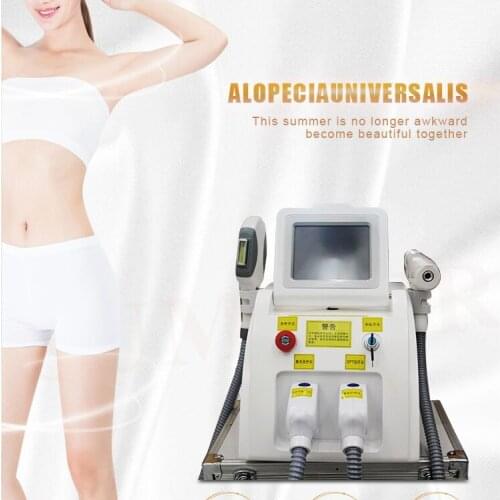 Factory Price 2 in 1 IPL SHR / OPT / Elight Hair Removal and Laser Tattoo Removal Beauty Machine for Salon