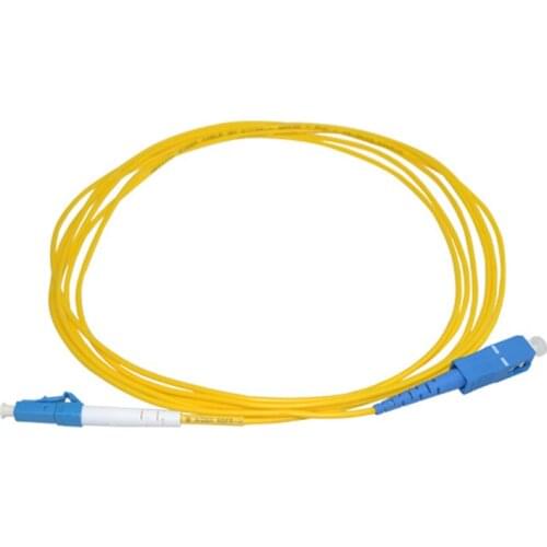 ZHWCOMM 10PCS/bag High quality SC UPC-LC UPC 3M fiber optic patch cord FTTH single-mode fiber optic cable free shipping