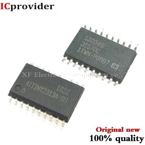 10PCS ATTINY2313A-SU ATTINY2313A ATTINY2313 TINY2313A 2313 IC MCU 8BIT 2KB FLASH 20SOIC hot sell