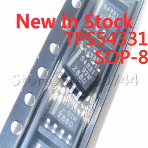 5PCS/LOT TPS54331 54331 TPS54331DR SMD SOP-8 DC converter step-down 3A 28V In Stock NEW original IC