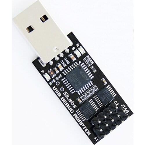 Free Shipping USB Debug Adapter Programmer JTAG/C2 for C8051F MCU