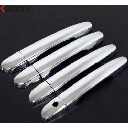 Side Door Handle Cover Trim For Mazda 6 M6 2009 2010 2011 2012 ABS Chrome Door Handle Glove Frame Cover Sticker Car Accessories