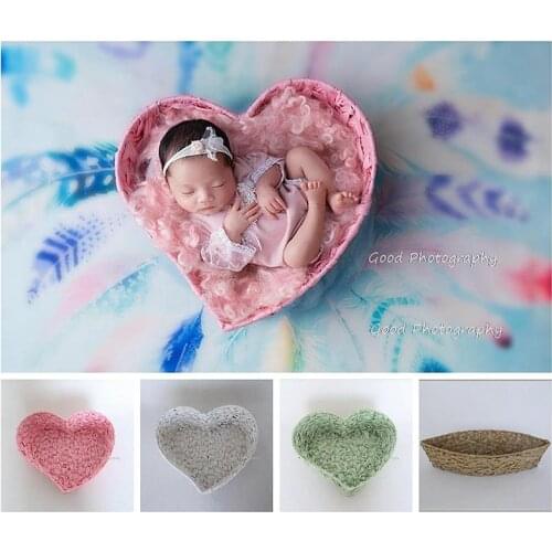 Children photography heart-shaped prop frame multi-color optional prop frame suitable for newborn boys and girls