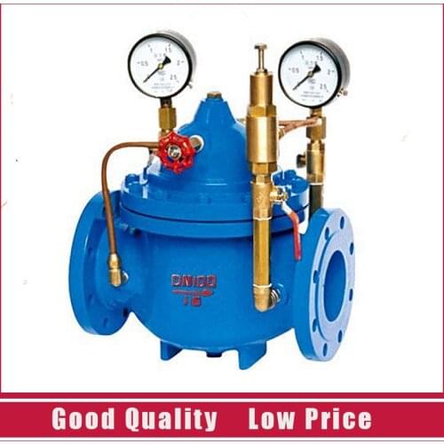 DN40 200X Pilot Operated Relief Valve Cast iron Water Control Valve