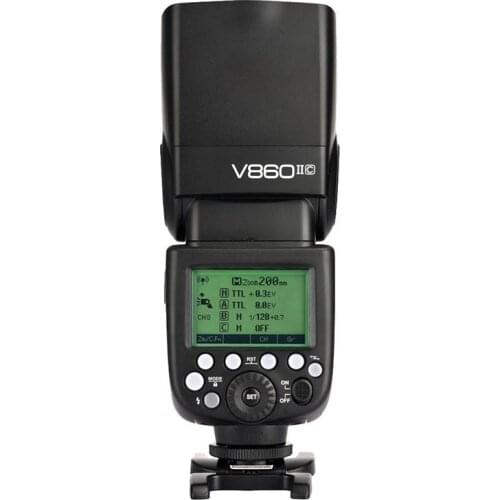 Godox V860II Flash Speedlite TTL HSS GN60 Li-ion Battery Camera Flash Speedlight for Canon Nikon Sony Olympus Fujifilm