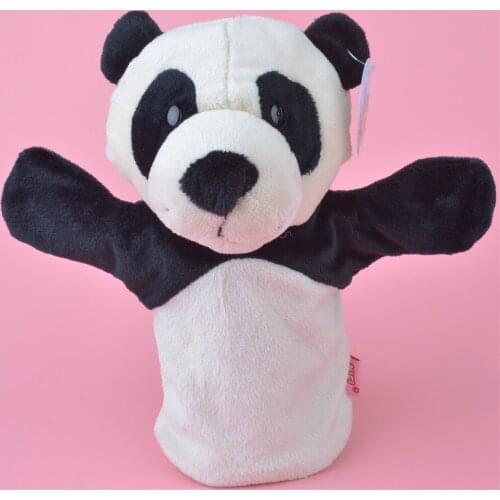 Chinese Panda Hand Puppet Baby Children Toy Adult Child Interactive Story Telling Hand Puppet Baby Kids Doll Soft Plush Toys