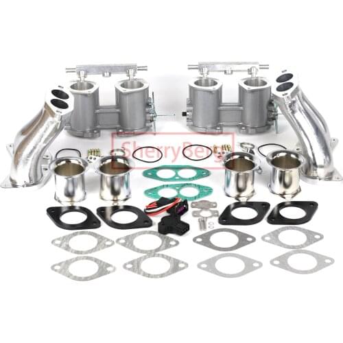 SherryBerg 42MM 42IDF TBS Throttle Bodies SET Air Horns Mainfold.. Jenvey IDF Style Carb 84mm Height TFP42I Rep. Weber Dellorto